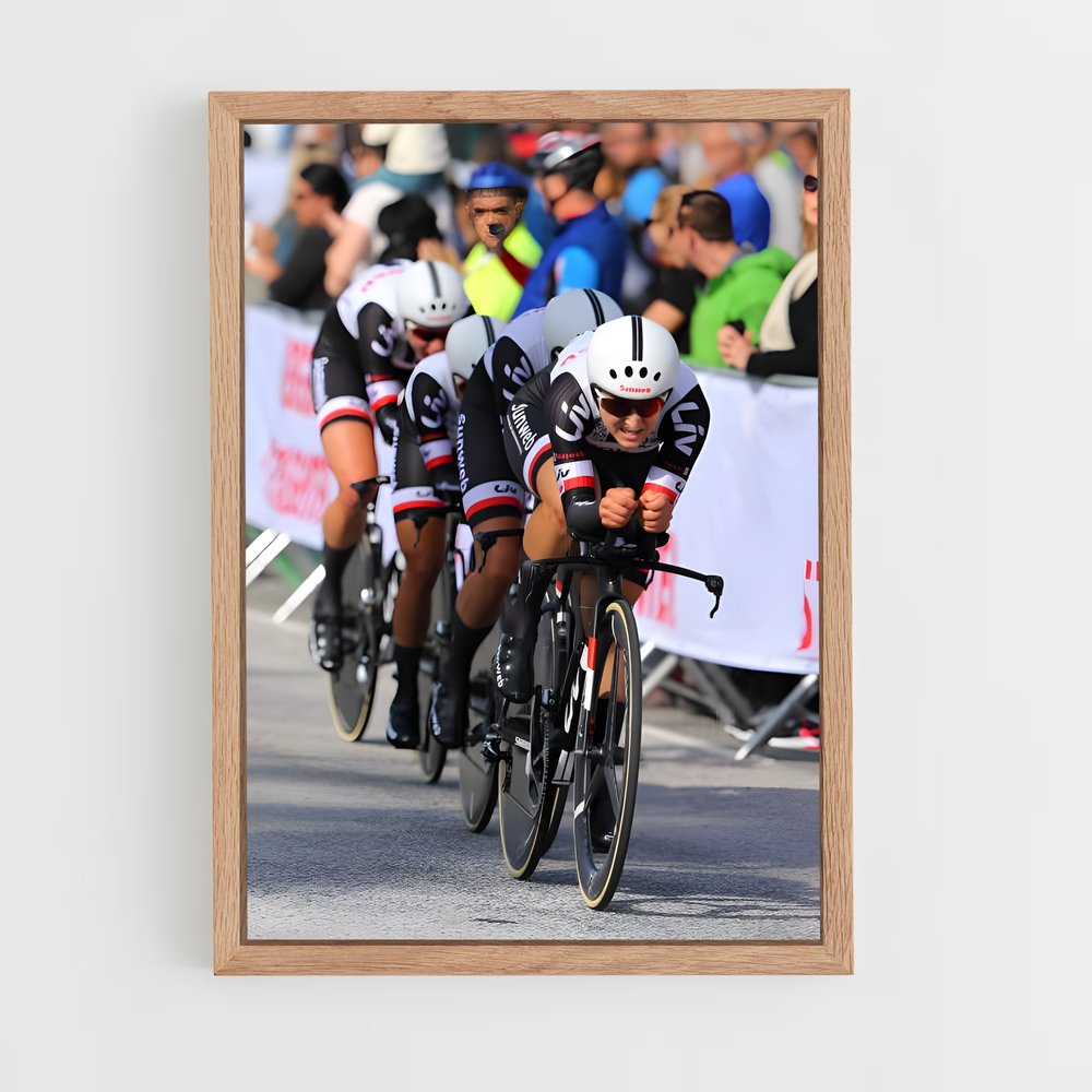 Poster Leah kirchmann – affiche Cyclisme (vue 4)